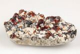 Spessartine Garnets On Feldspar - China #201588-1